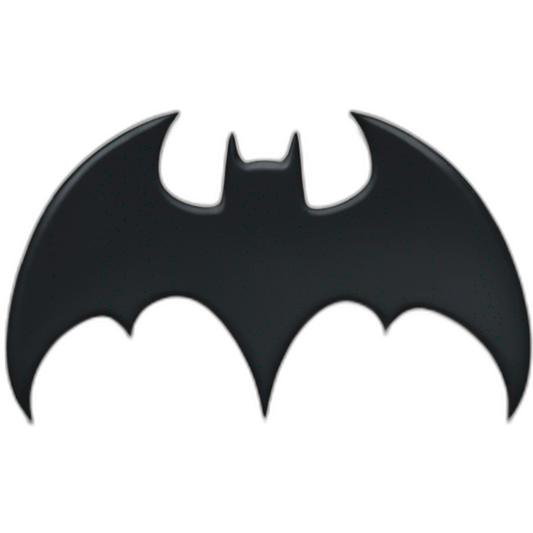 Batman logo emoji