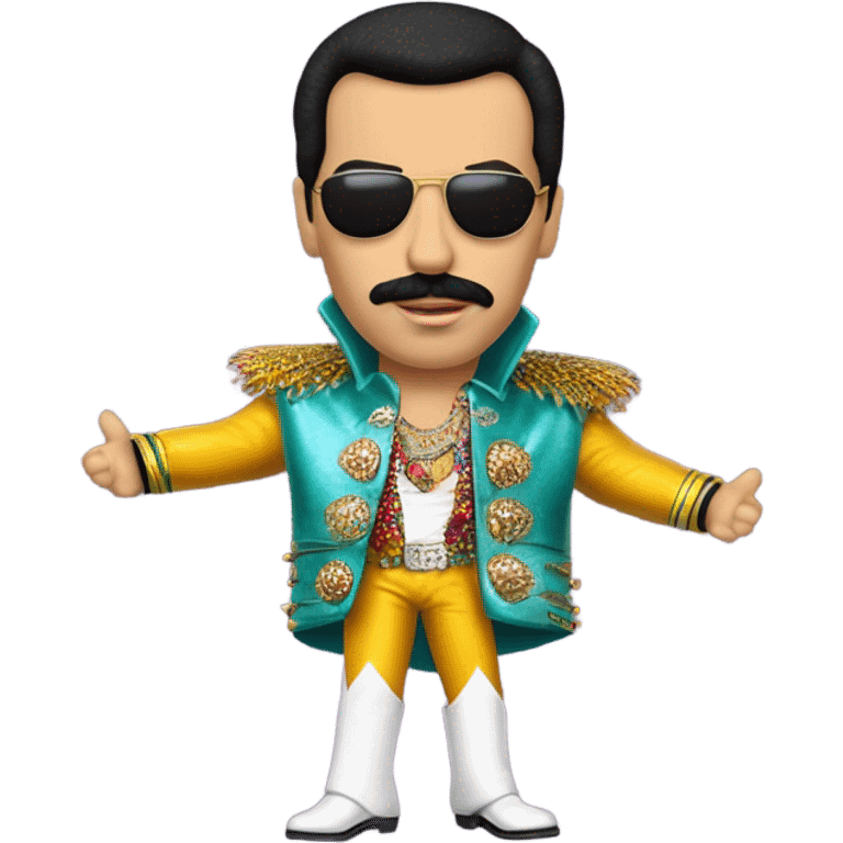 Freddie Mercury  gay outfit
 emoji