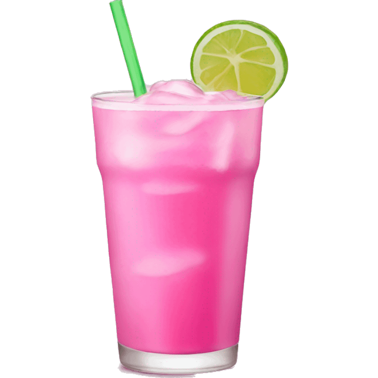 Pink drinks emoji