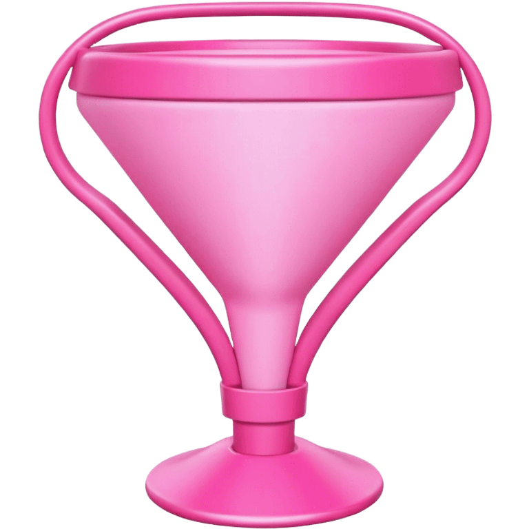 pink 3d ai search funnel emoji