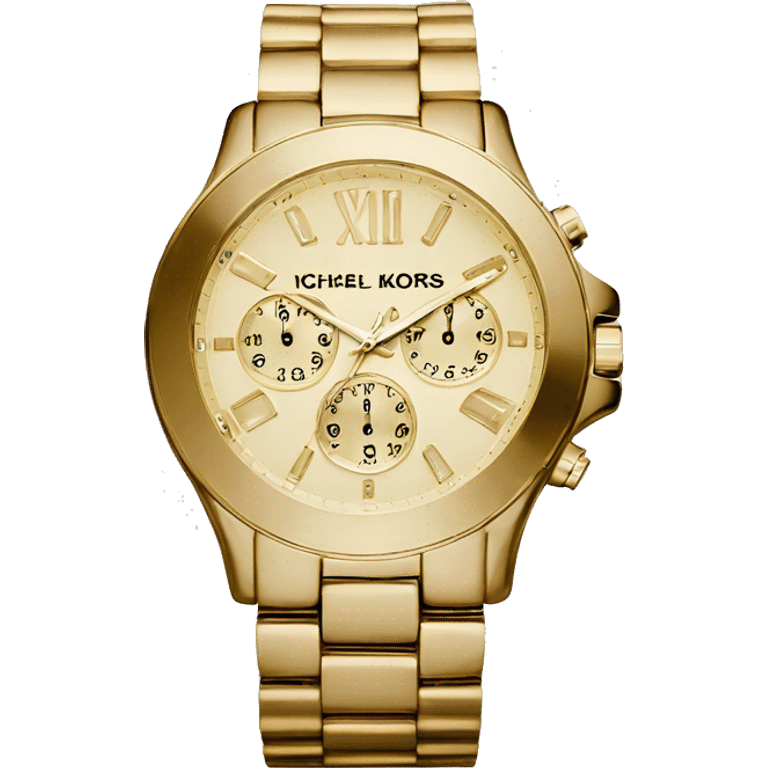 Michael Kors brand wristwatch  emoji