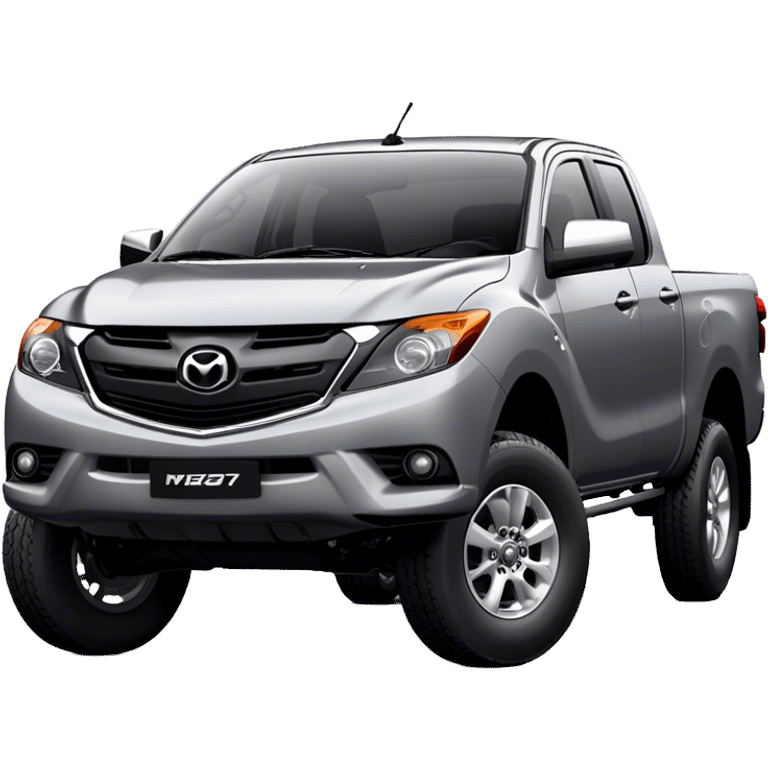 Mazda BT-50 - Mazda (Model Year: 2022) (Iconic colour: Dark Silver) emoji