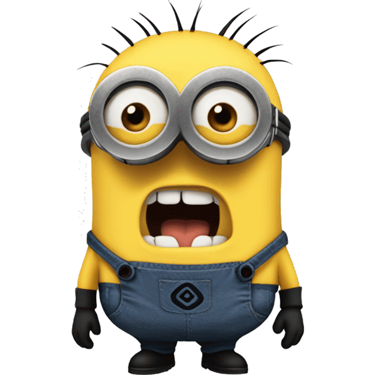 Despicable 4 character mega minion with shapeshifting powers emoji