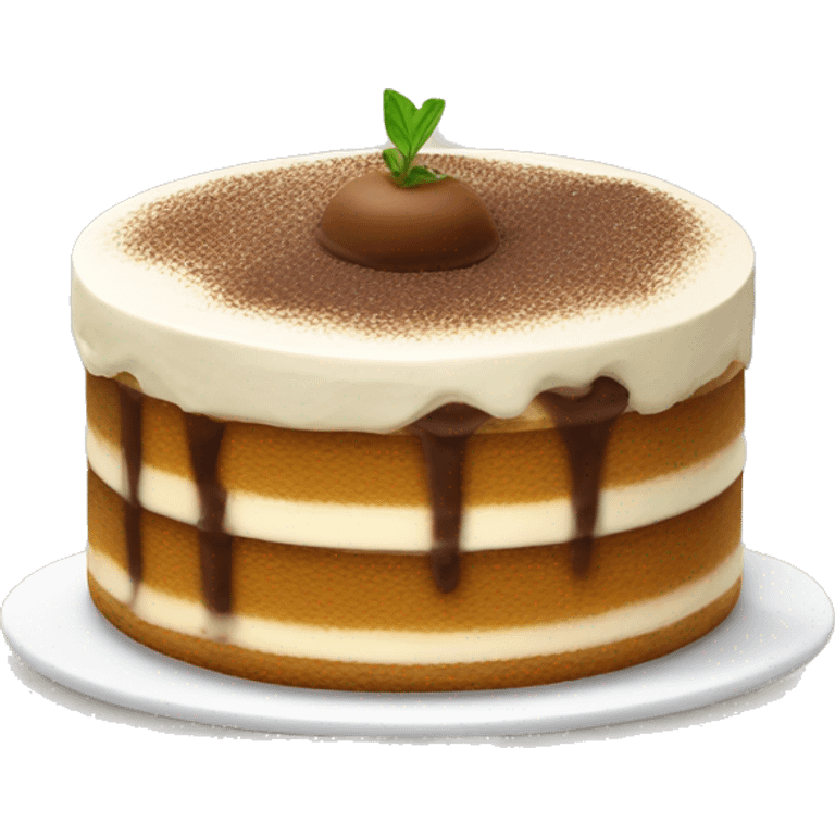 Tiramisu au spéculos  emoji