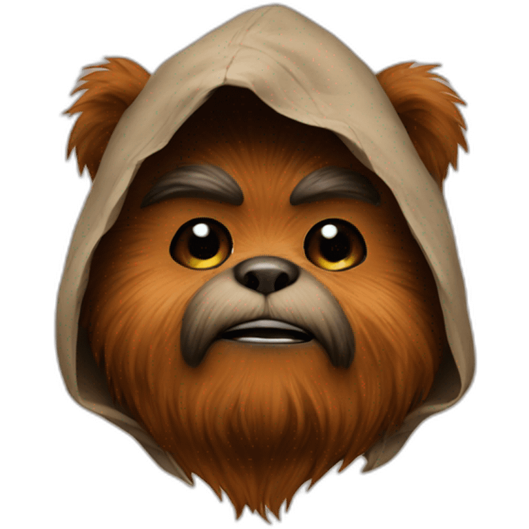 Ewok kiss emoji