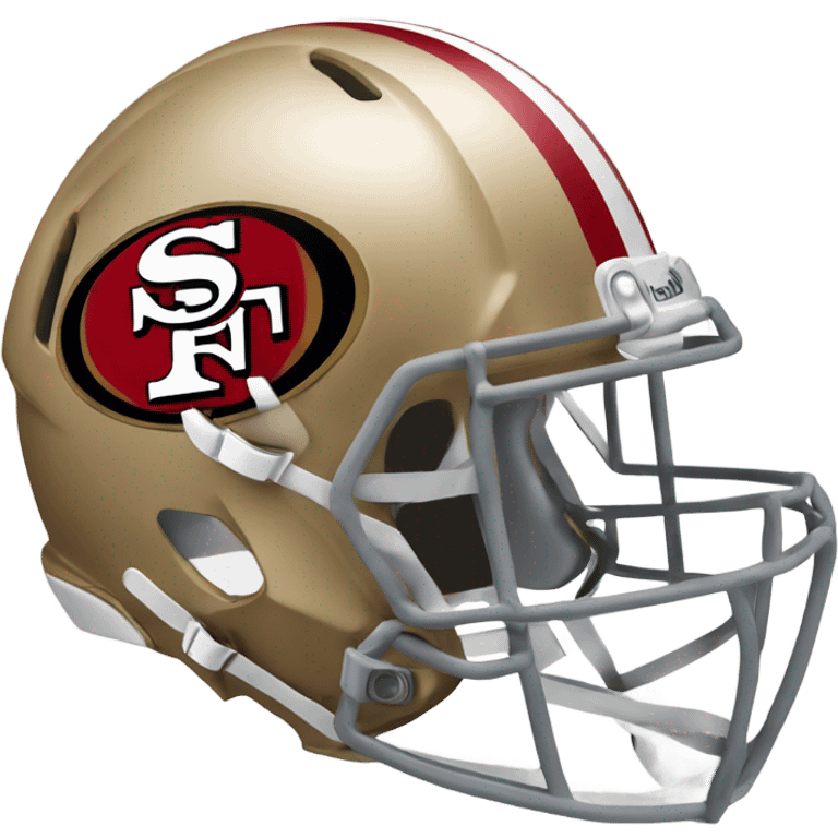 San Francisco 49ers helmet  emoji