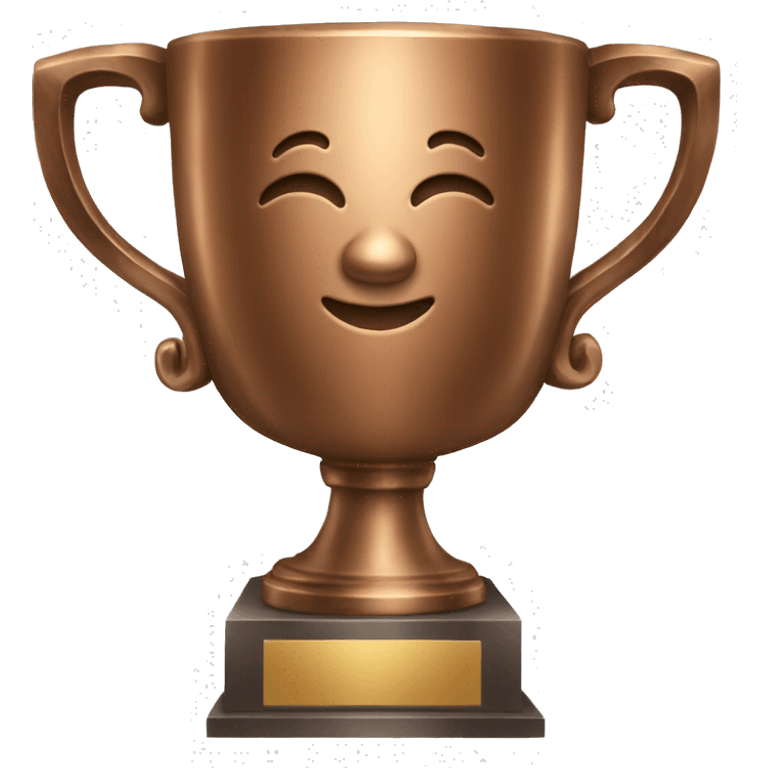 bronze trophy emoji