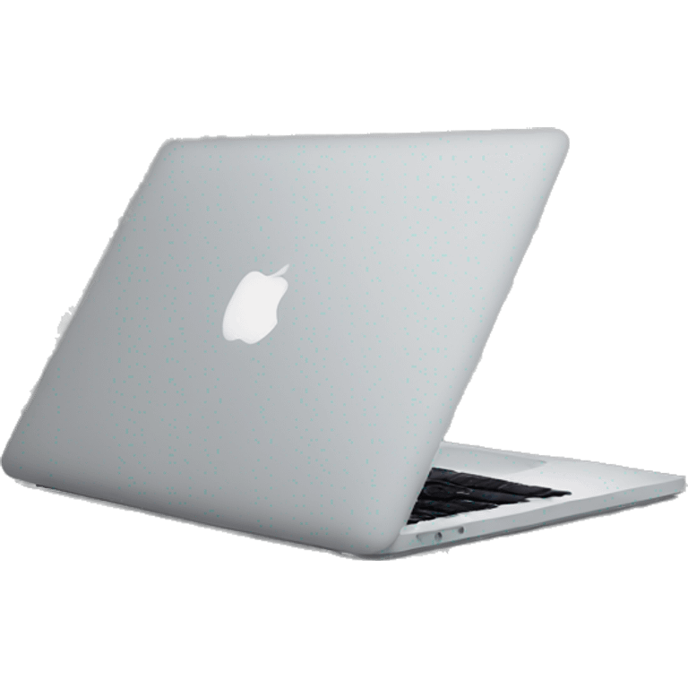 MacBook black emoji