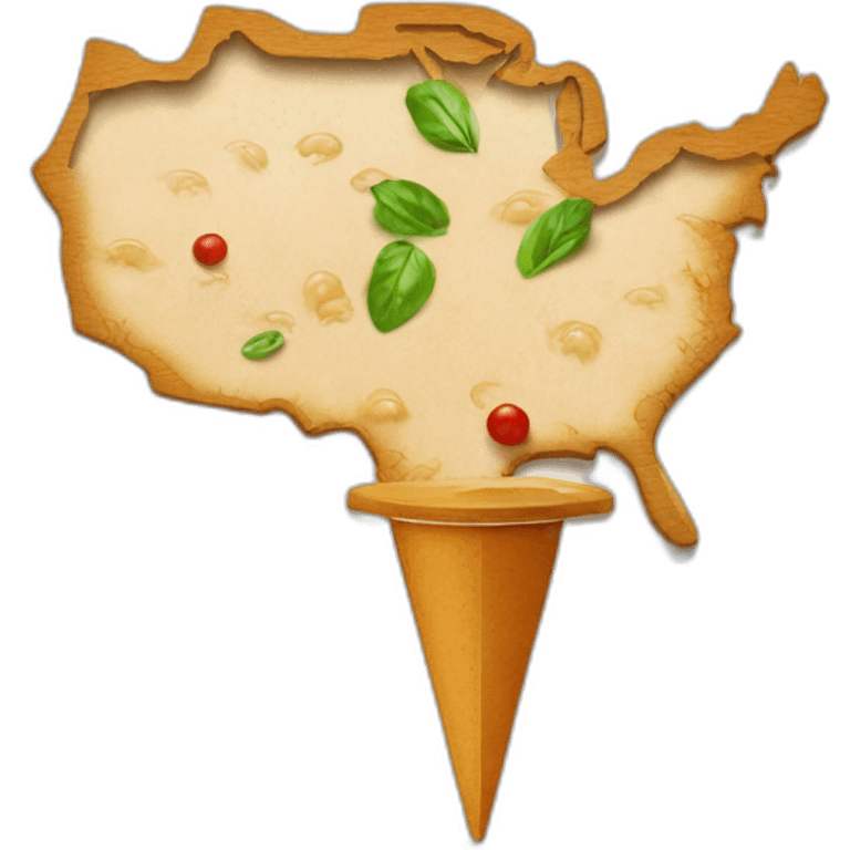 map marker, category food, w h 80% emoji