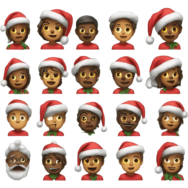 Christmas emoji