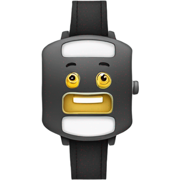 a watch on the hand emoji