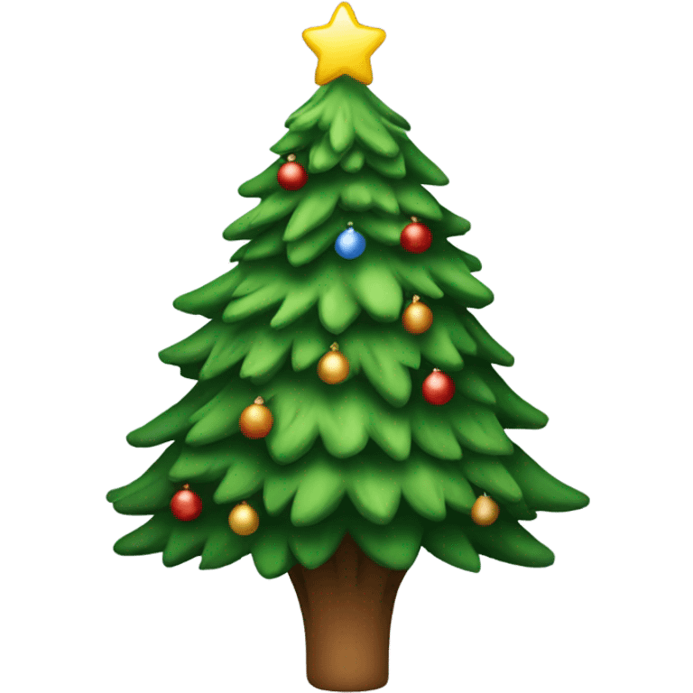 Christmas tree emoji