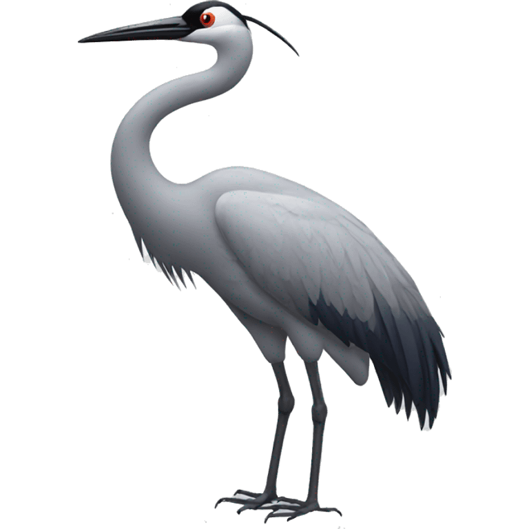 Crane bird emoji