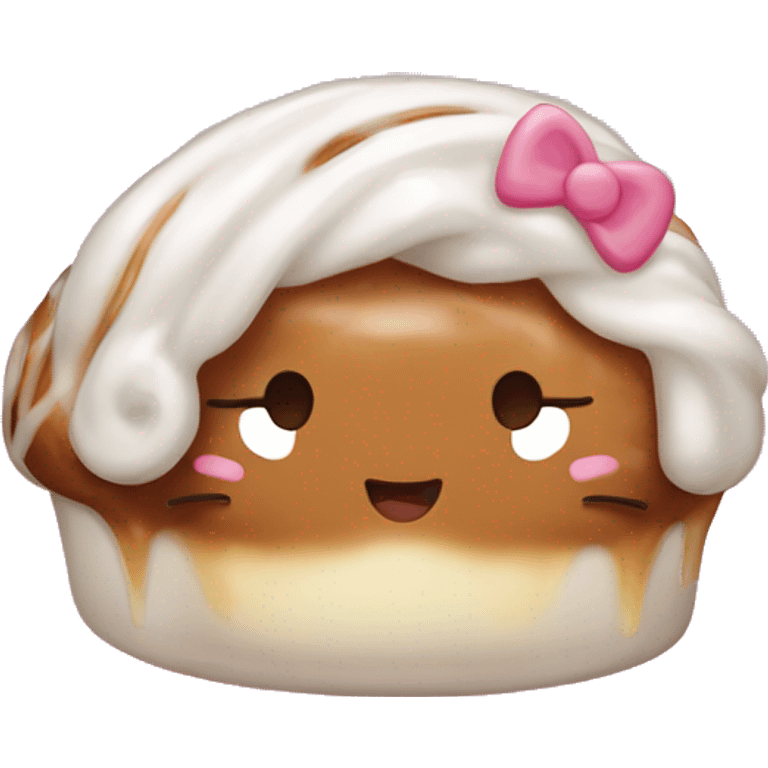 Cinnamonroll hello kitty emoji