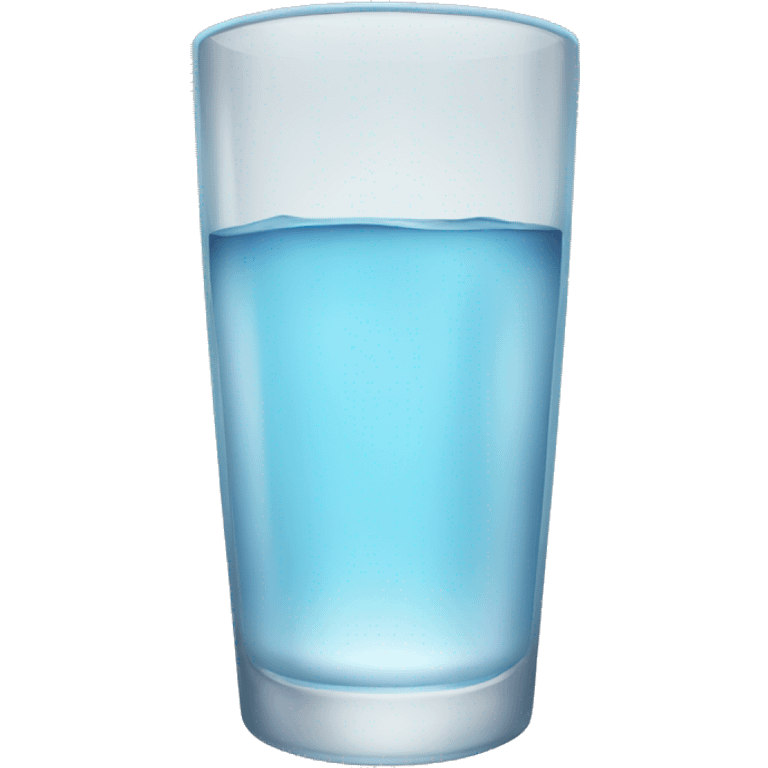 Water glass emoji