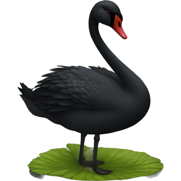 black swan emoji