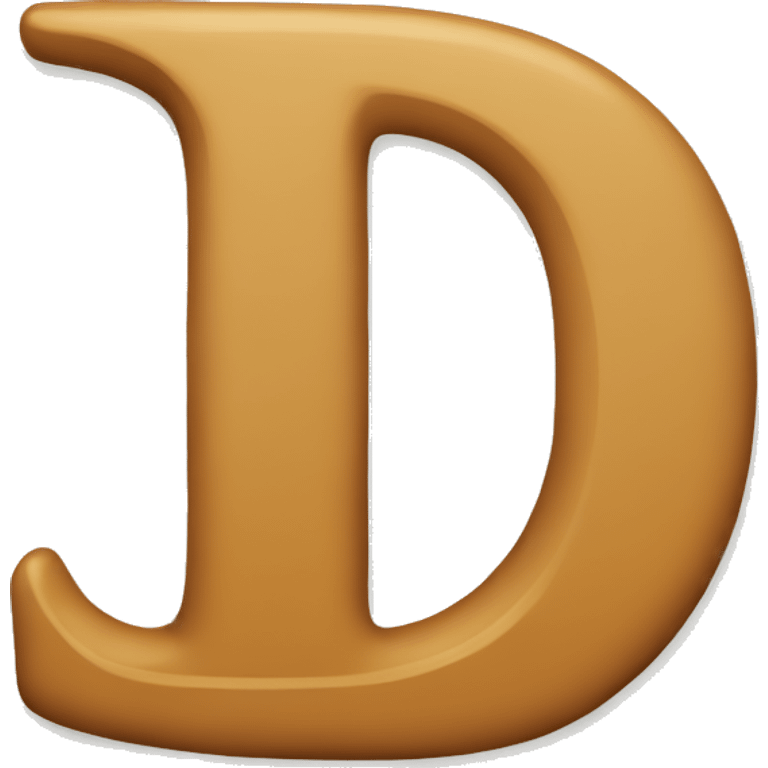 Letter D emoji