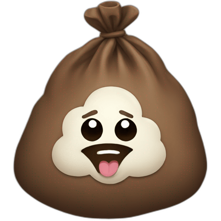 bag of poop emoji