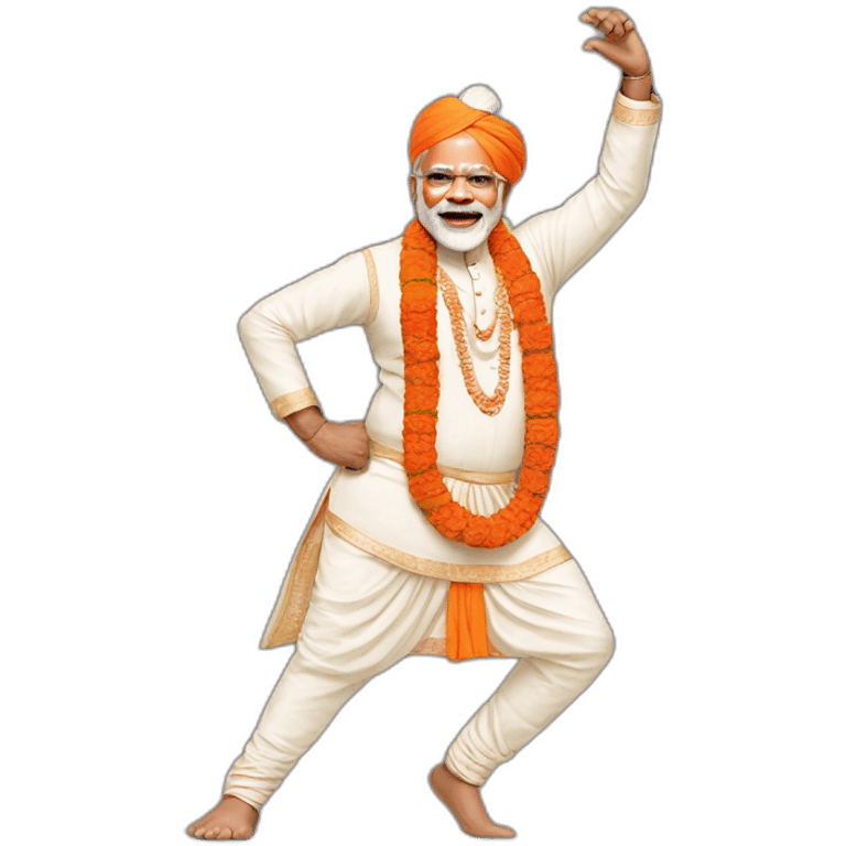 NarendraModi dancing  emoji