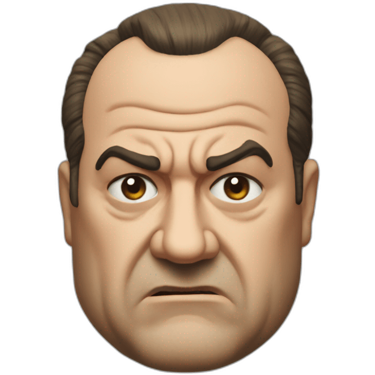 Tony Soprano angry emoji