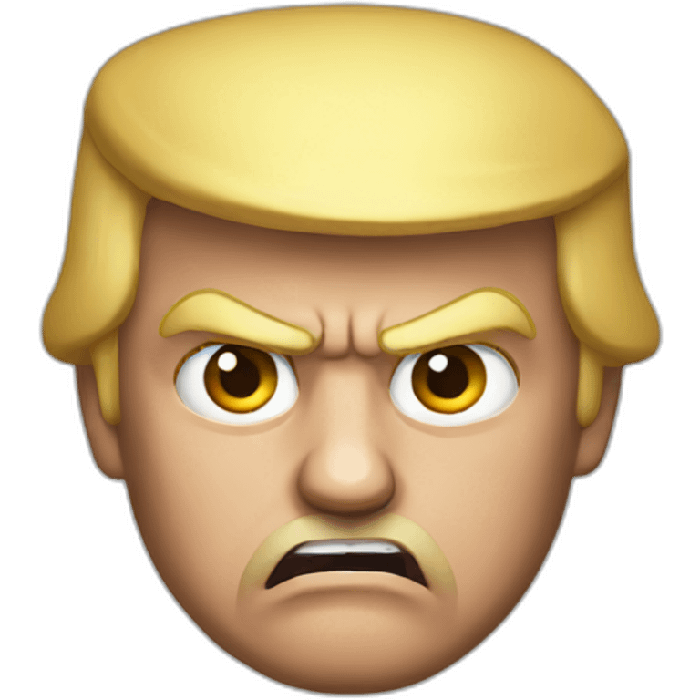 Angry-Donald-Trump emoji