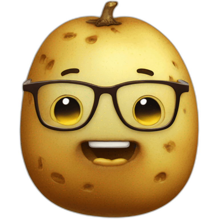 nerd potato computer emoji