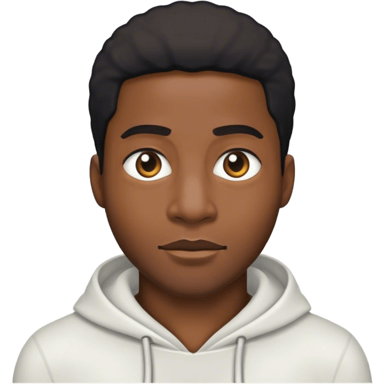 A black guy emoji