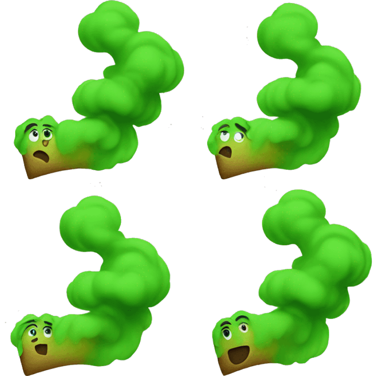 green smoke emoji