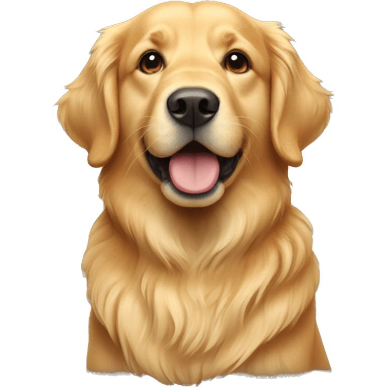 Golden retriever emoji