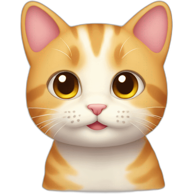 Cat kawaii emoji