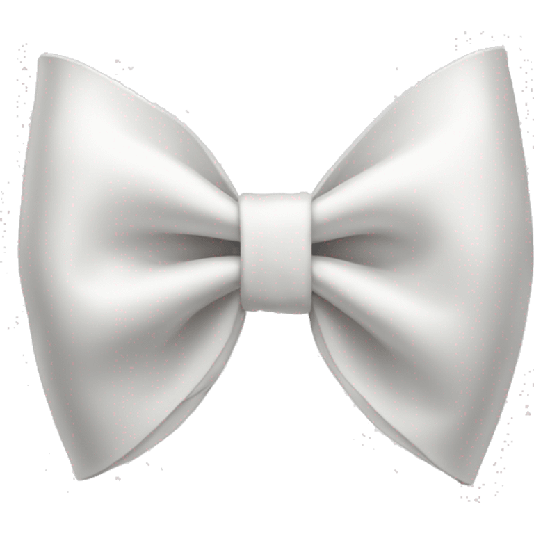 White bow emoji