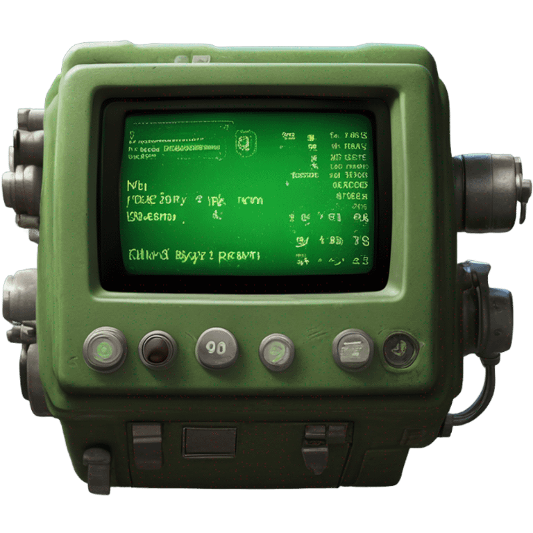 Fallout pipBoy emoji