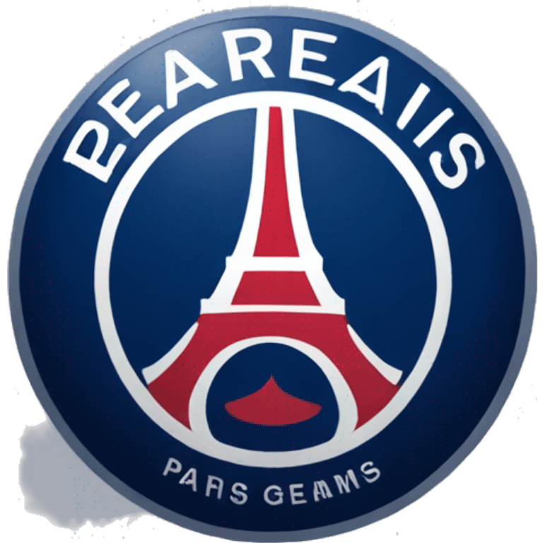 Paris Saint Germain logo emoji