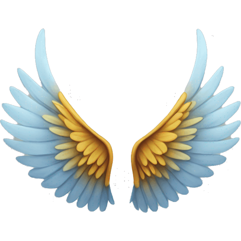 Two wings emoji