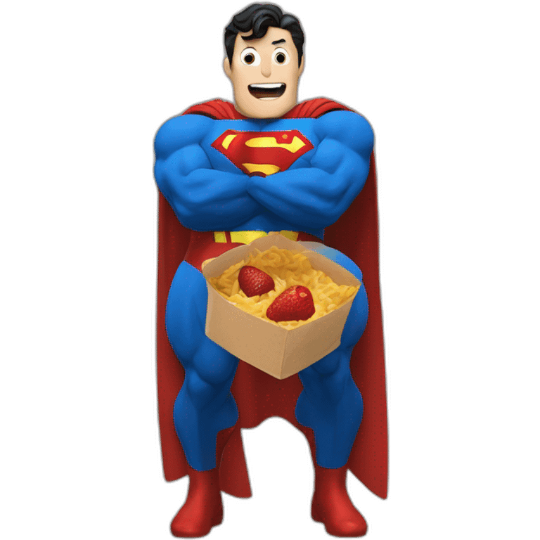 superman-eating emoji