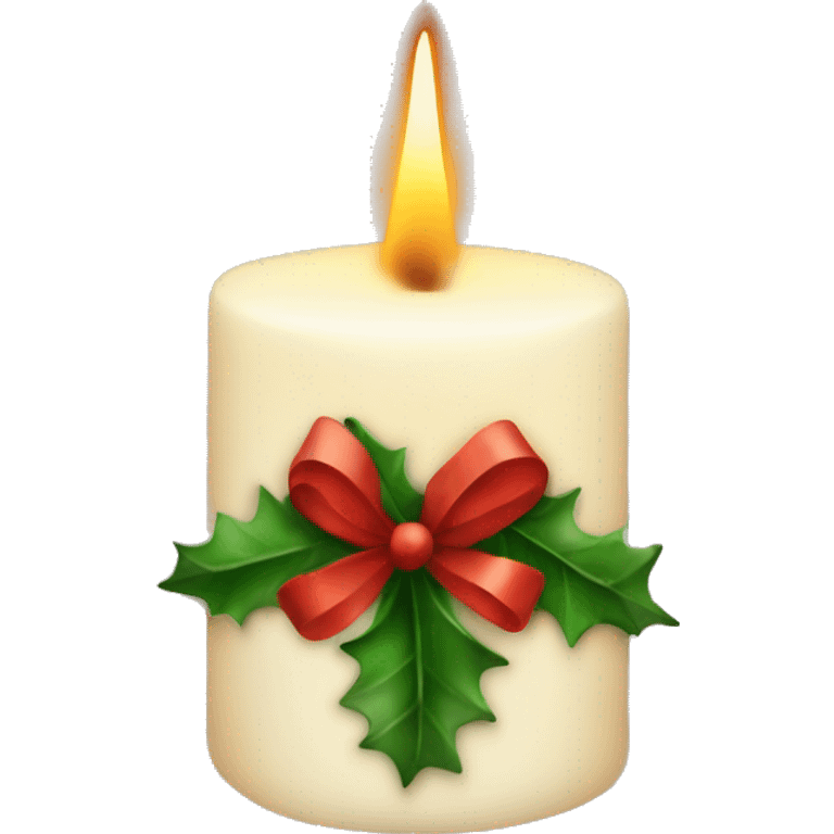 christmas candle emoji