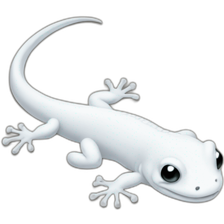 White salamander emoji