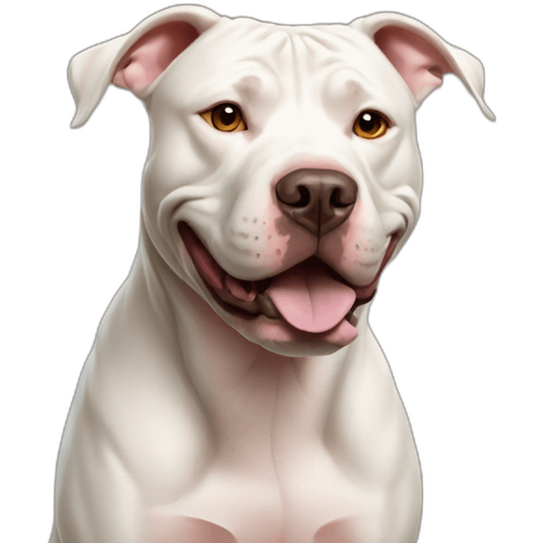 pitbull+labrador emoji