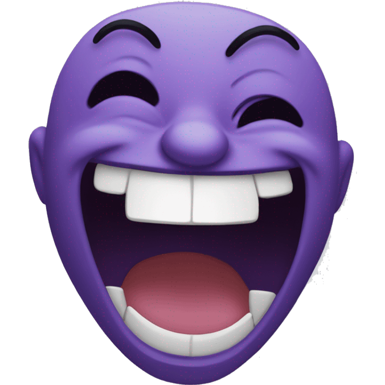 grimace laugh emoji