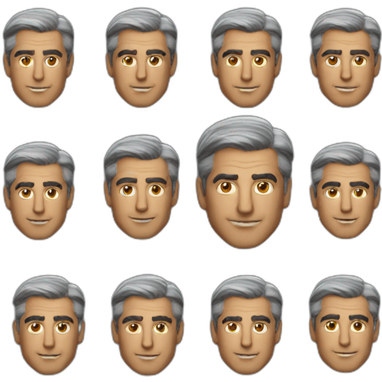 george clooney emoji