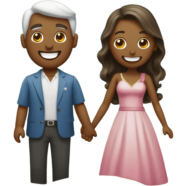 novios y playa emoji