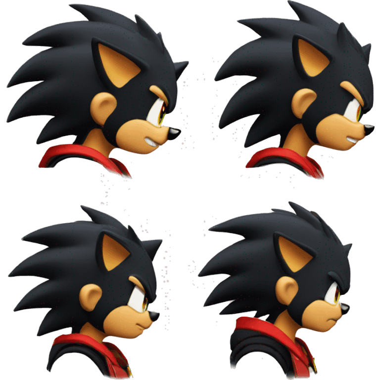 shadow the hedgehog emoji