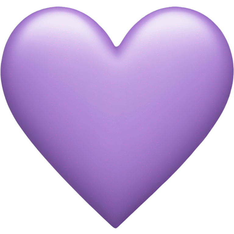 light purple heart  emoji