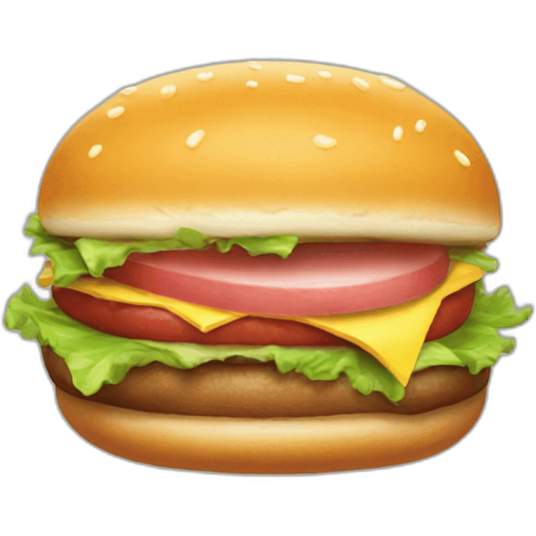 kirby-wide-open-mouth-sucking-in-burger emoji