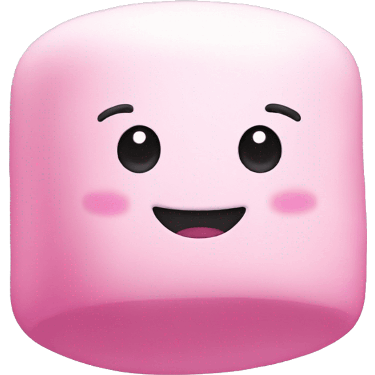 pink marshmallow  emoji