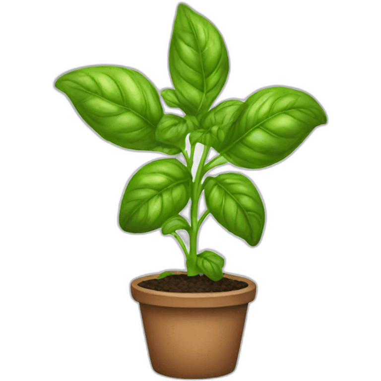 Basil plant emoji