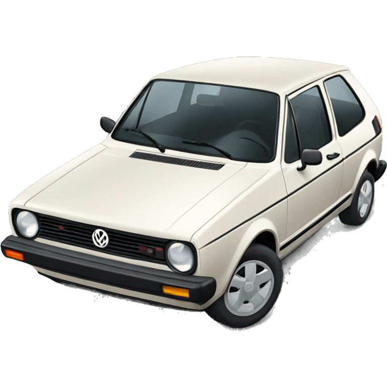 Volkswagen Golf car emoji