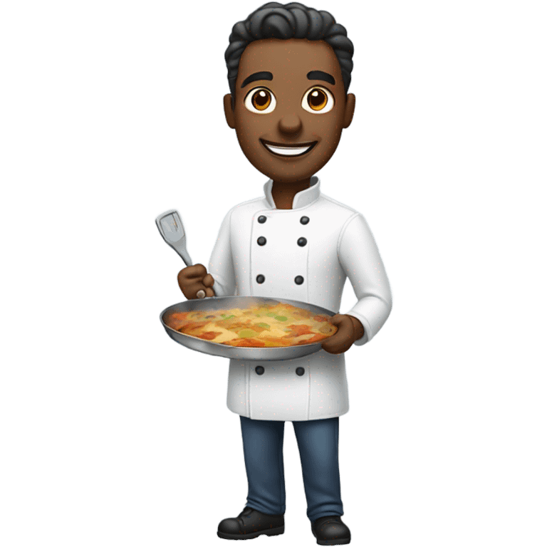 a man who is a good cooker emoji