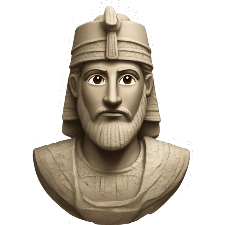 Assyrian statue emoji