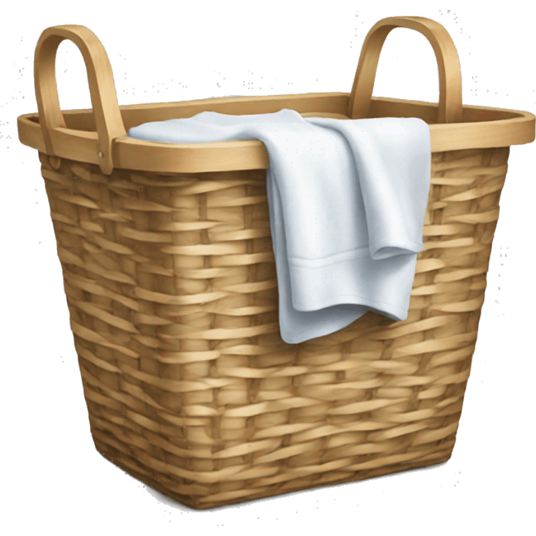 Laundry basket  emoji